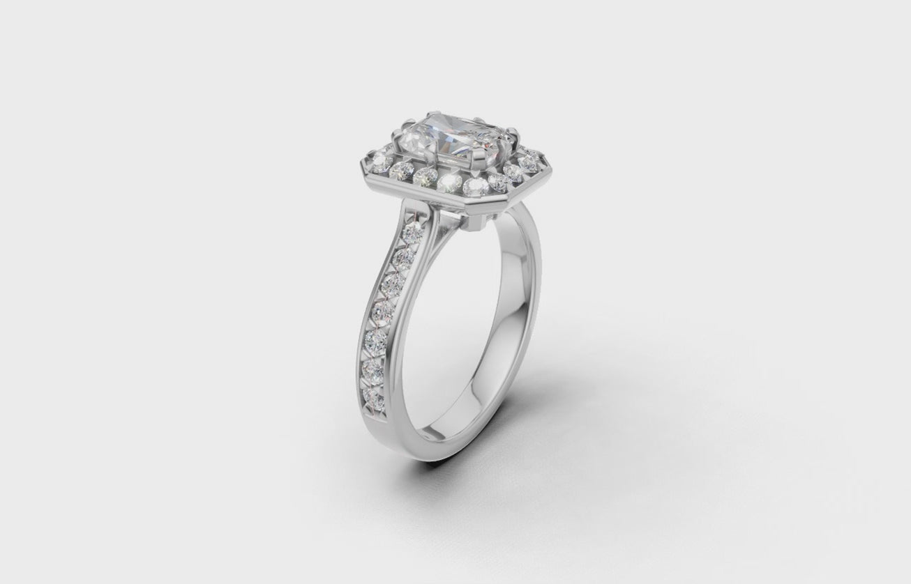 Celestine Crown Ring