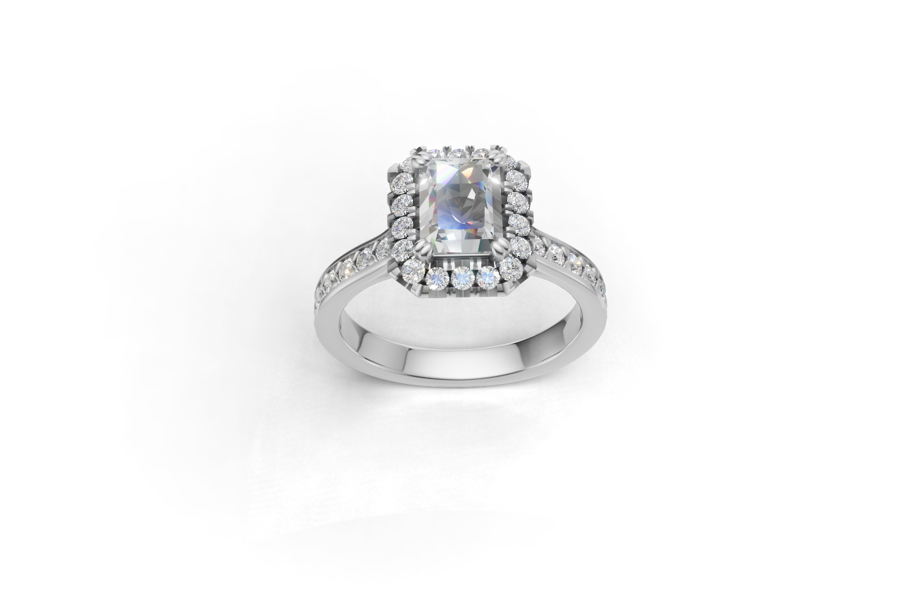 Seraphina Halo Ring